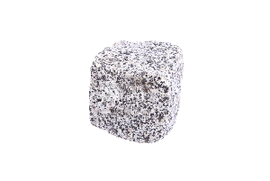Покостовское (Grey Ukraine GG2) гранит брусчатка колотая 10х10х10 см